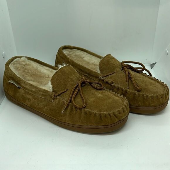 BEARPAW MOC 2 MENS SLIPPERS FTL-08-306 - Picture 1 of 9